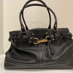 COACH large handbag-black
